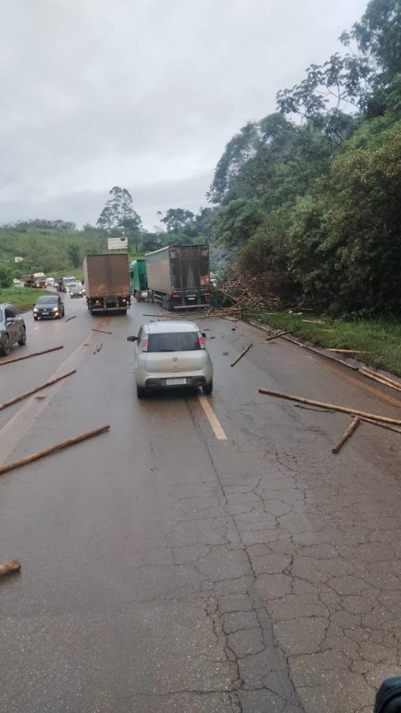 Acidente entre carretas e caminhonete deixa vítima fatal na BR-040, em Itabirito; veja vídeo