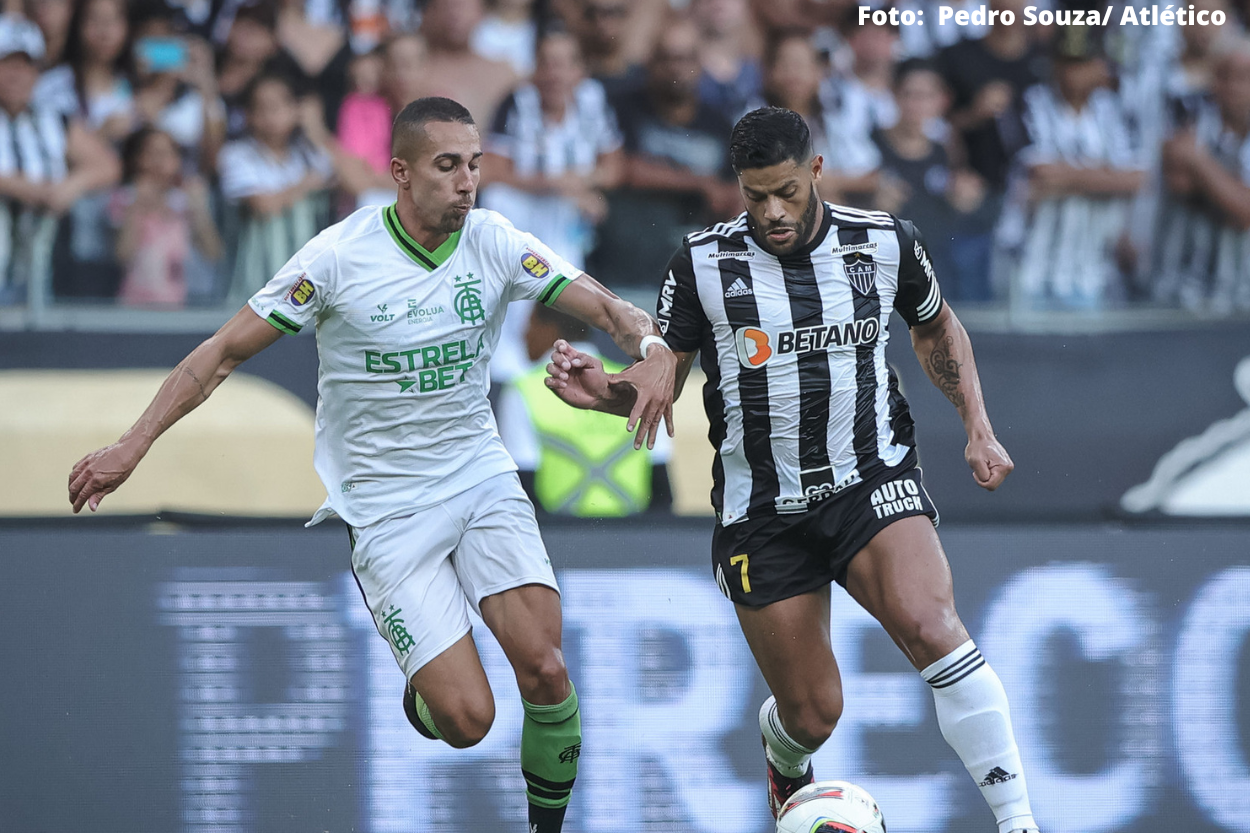 Com time misto, Atlético empata com América em clássico aberto