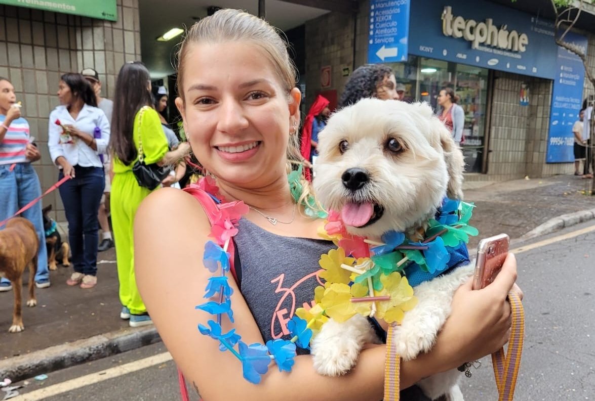 Fofura: carnaval em Congonhas teve bloco especial para pets