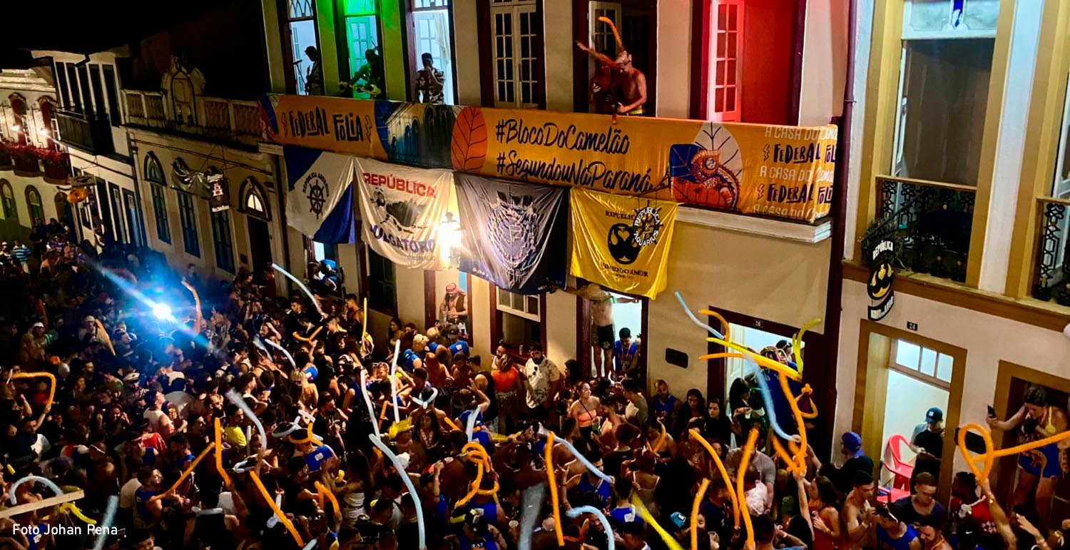 Carnaval Universitário: Federal Folia agita noites em Ouro Preto