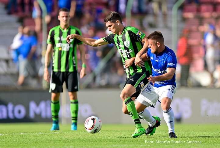 América x Cruzeiro prováveis escalações