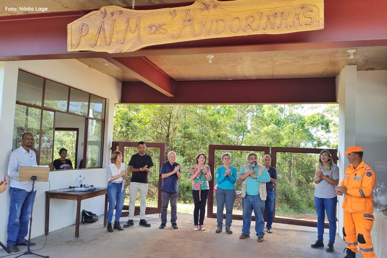 Portaria do Parque das Andorinhas é reinaugurada