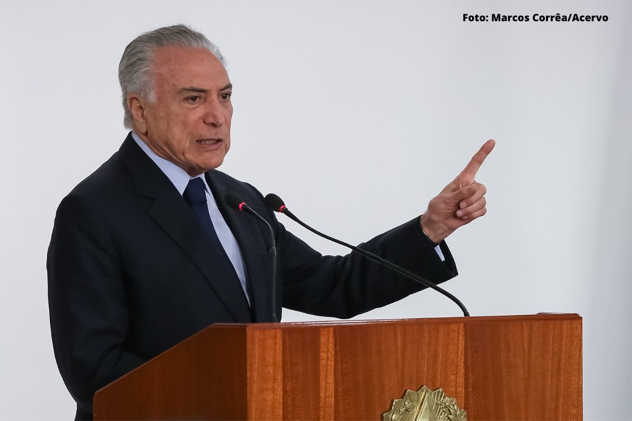 Michel Temer receberá Grande Colar da Medalha da Inconfidência em Ouro Preto