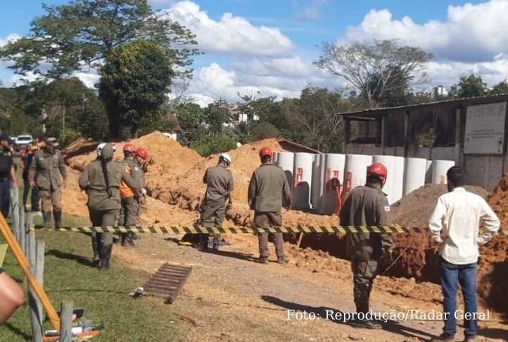 Trabalhador morre soterrado em Itabirito