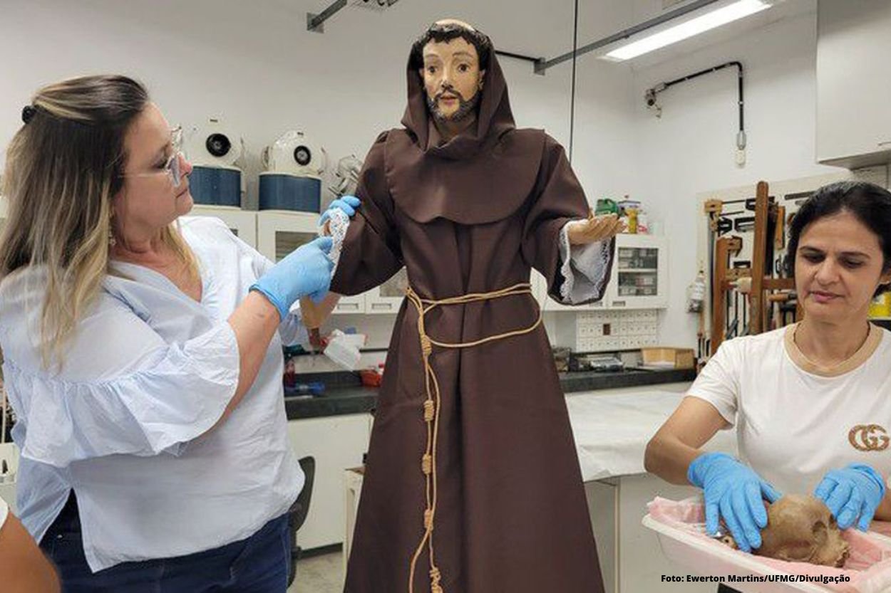 Aleijadinho é autor de imagem sacra de São Francisco, confirma UFMG