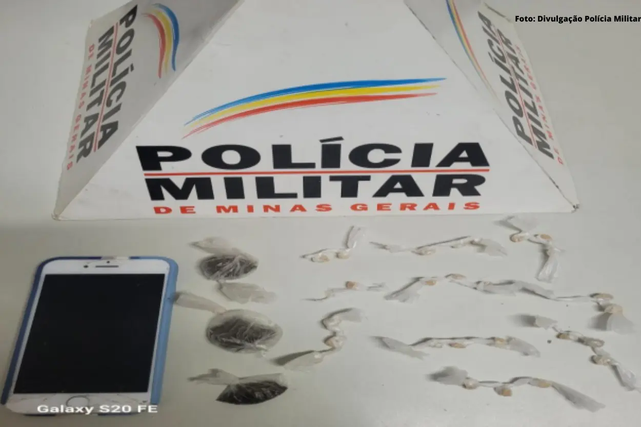Homem é preso com 27 pedras de crack em Itabirito