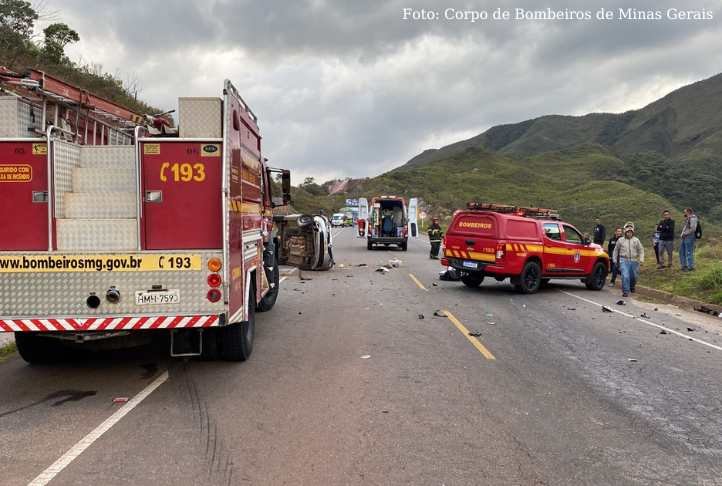 acidente em Ouro Preto