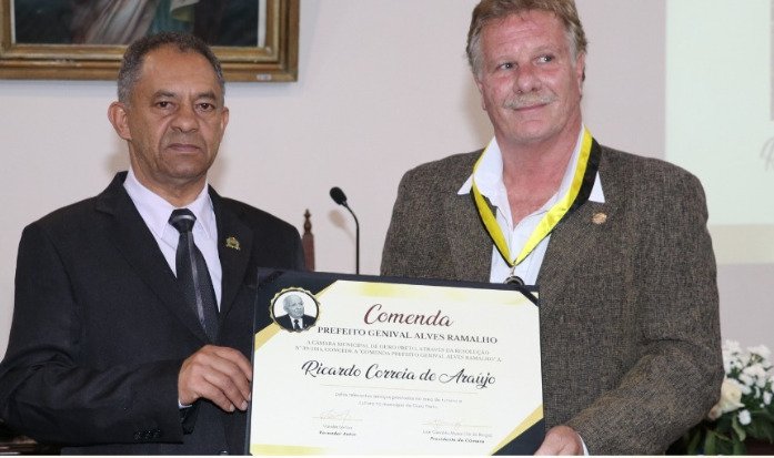 Câmara Municipal de Ouro Preto presta homenagens às personalidades e entidades locais