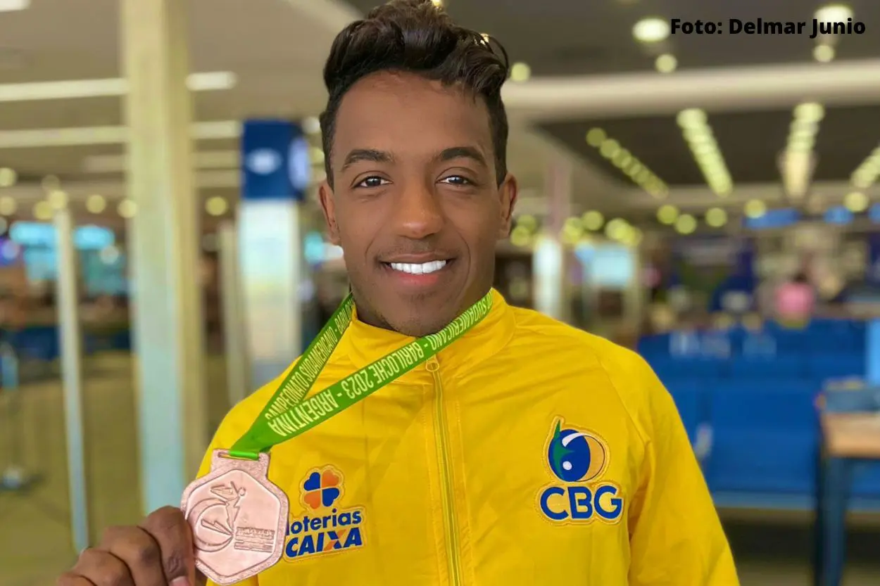 Ginasta de Ouro Preto conquista pódio em Sul-americano na Argentina