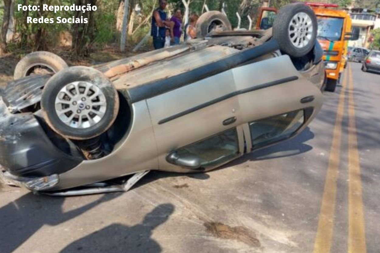 Grave acidente em Itabirito: idoso precisa de helicóptero para ser hospitalizado