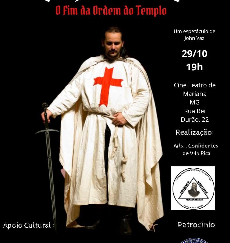 Mariana: Jacques de Molay: O fim da Ordem do Templo