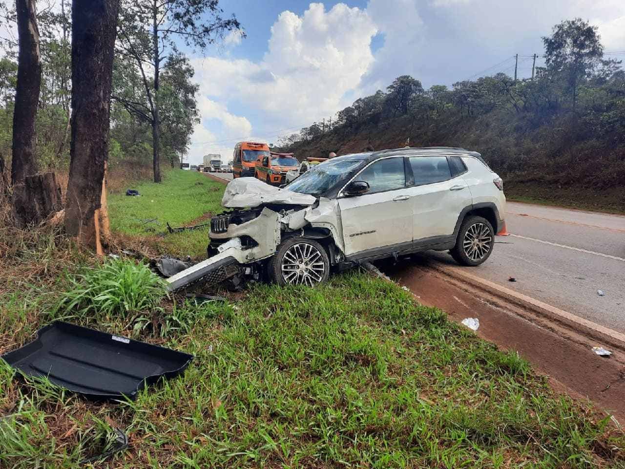 Acidente com veículo de teste da FIAT causa morte em Itabirito