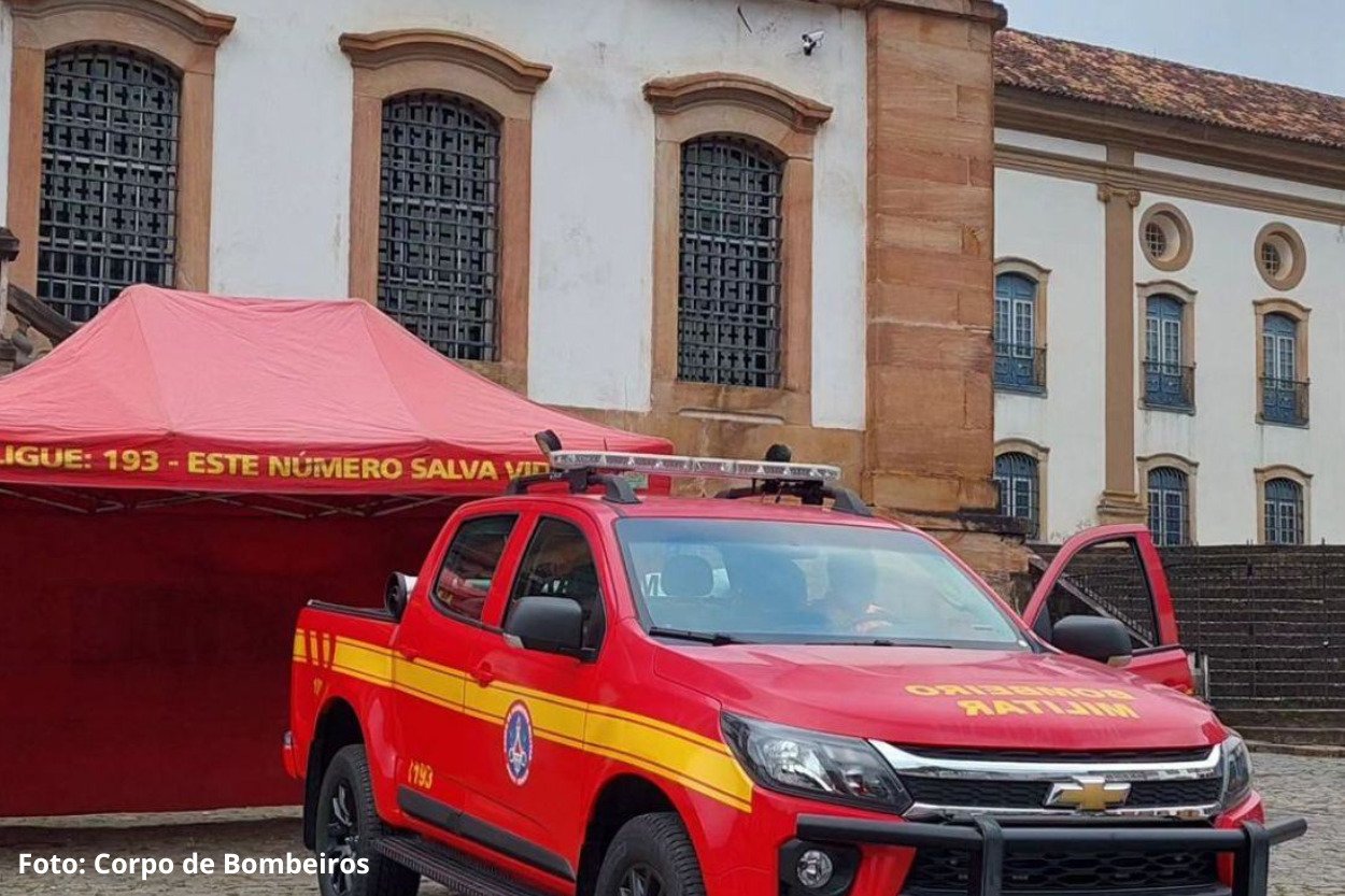 Bombeiros em Ouro Preto