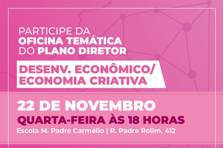 Plano Diretor Ouro Preto Desenvolvimento Econômico