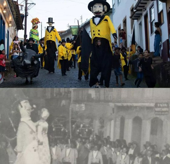 Zé Pereira resgata fraque usado da década de 40 em Ouro Preto