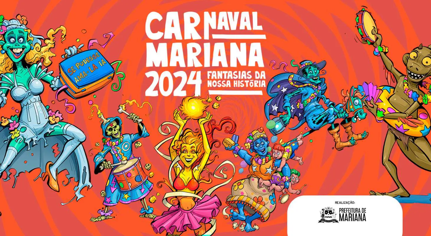 As lendas embalam o Carnaval de Mariana: confira a programação completa