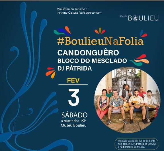 Museu Boulieu abre o carnaval de Ouro Preto