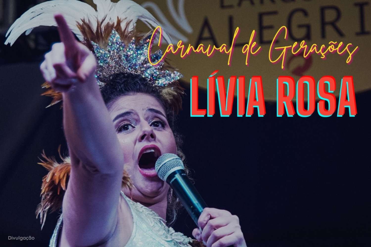Lívia Rosa fará homenagem ao axé no Carnaval de Ouro Preto