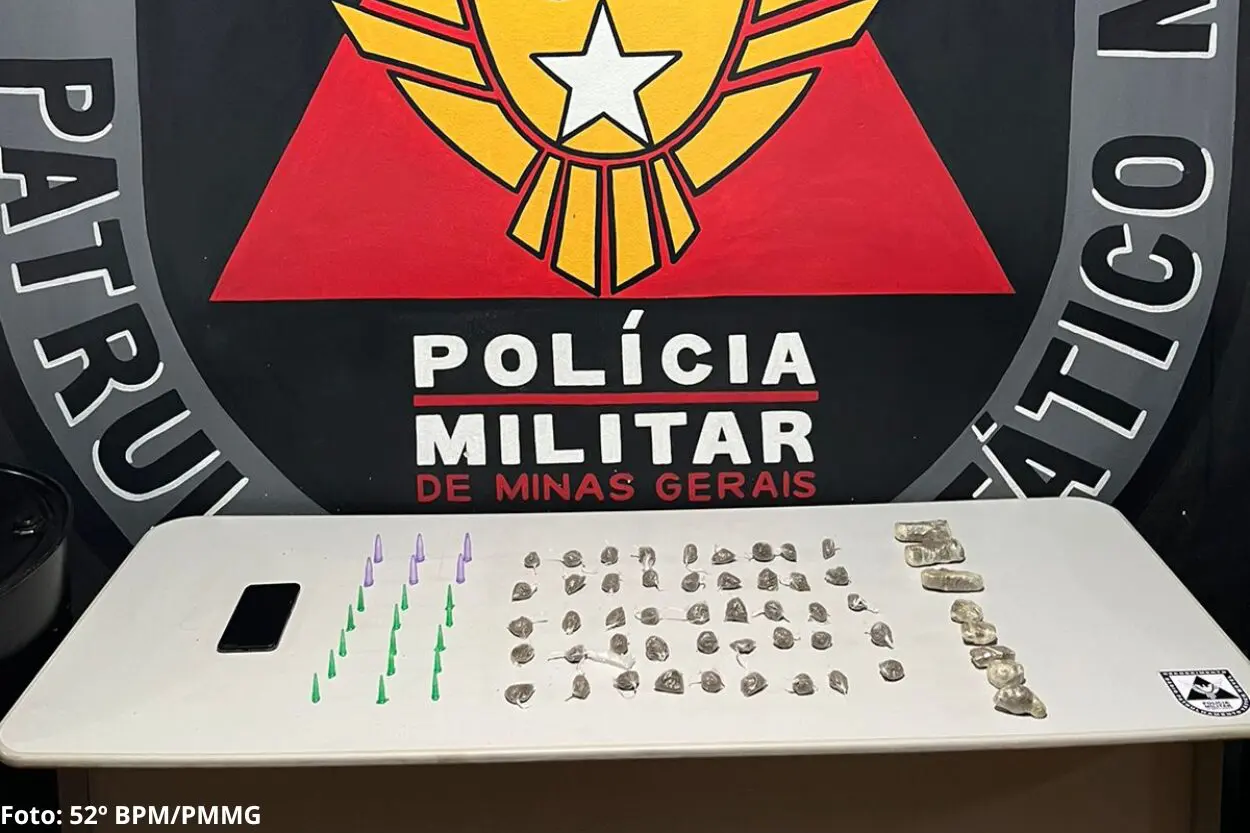 Drogas apreendidas no bairro Cabanas