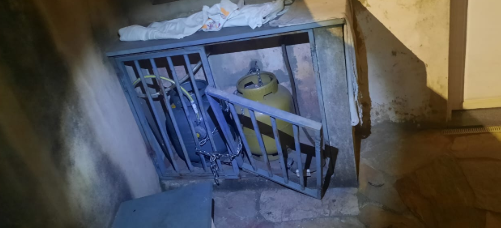 Homem é pego em flagrante furtando botijão em Ouro Preto