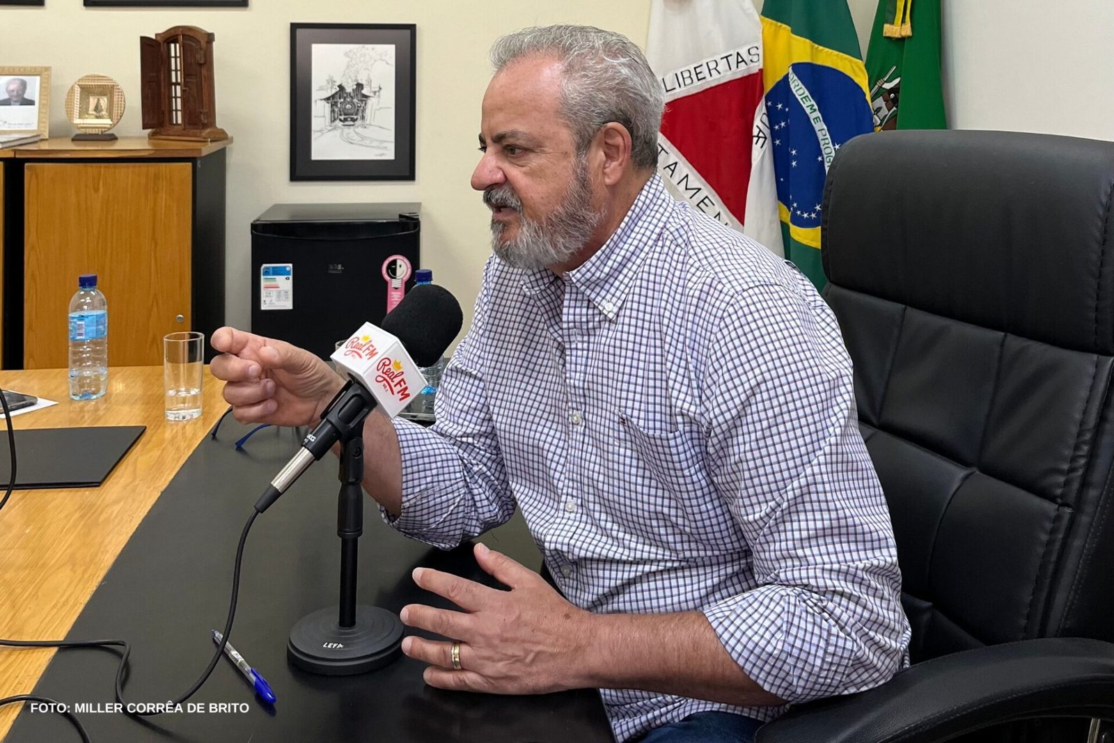 Celso Cota fala sobre água e esgoto em Mariana