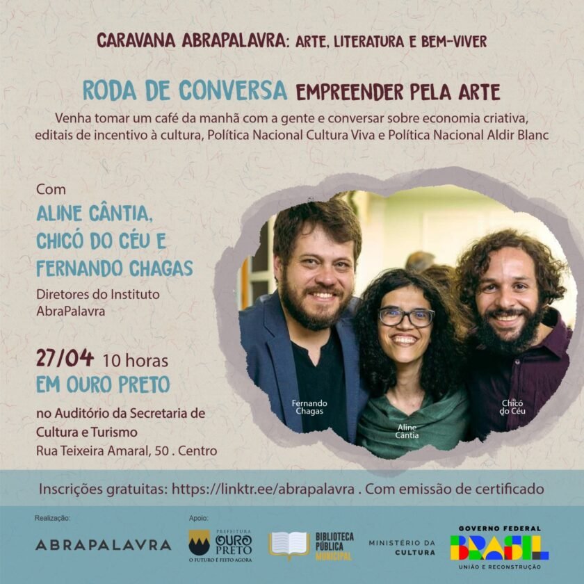 Ouro Preto recebe oficinas de narração de histórias