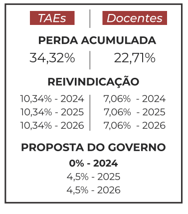 TAES E Docentes aprovam greve no IFMG a partir de 09/04