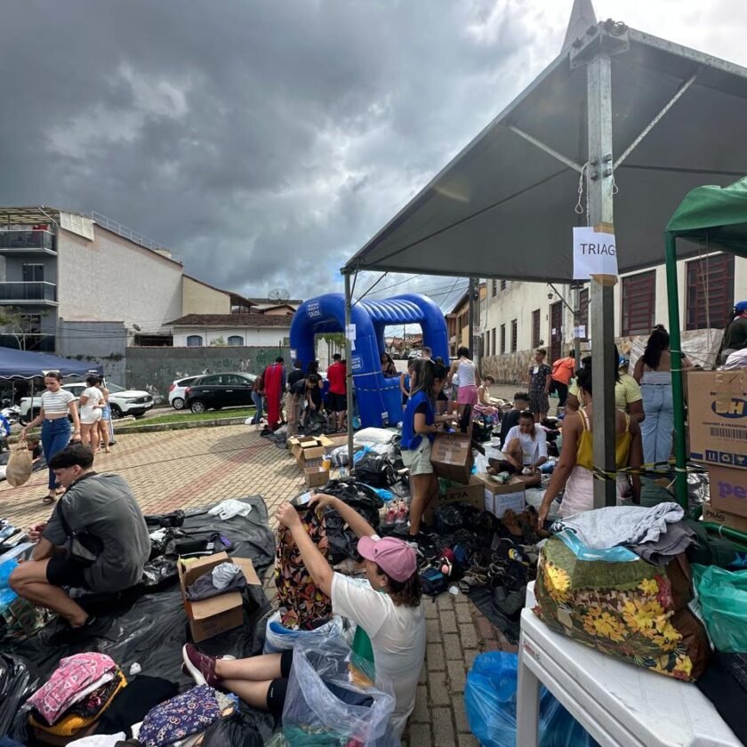 'Dia D de Doações' em Ouro Preto gera arrecadação de 7 toneladas 