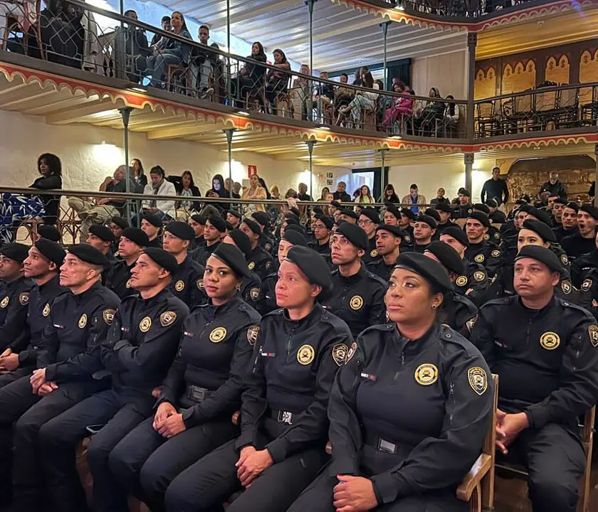 Com a posse dos novos agentes, Ouro Preto passa a ter 102 Guardas Municipais