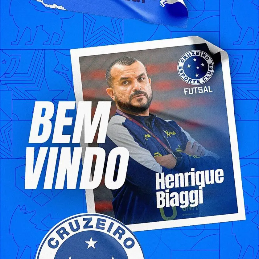 Cruzeiro Futsal anuncia novo treinador; equipe joga sábado em Mariana