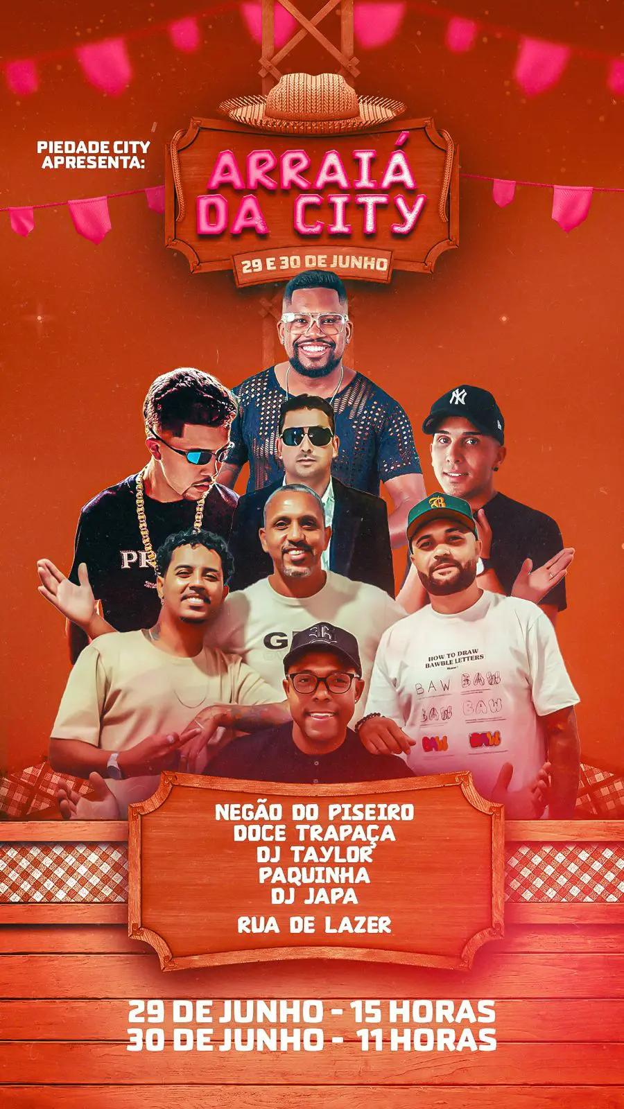 Arraiá da City: Bairro Piedade recebe festa junina em Ouro Preto