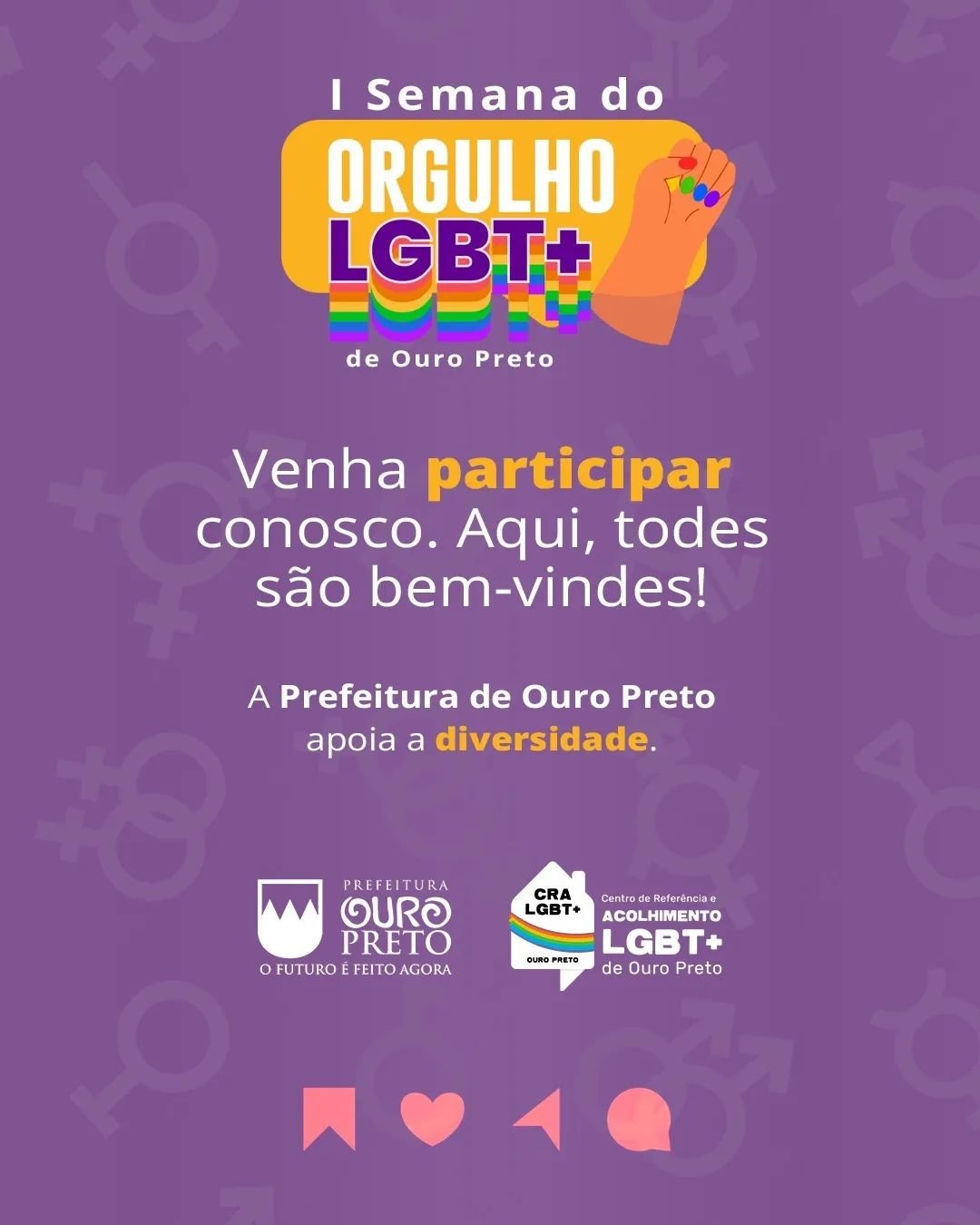 1ª Semana do Orgulho LGBT+