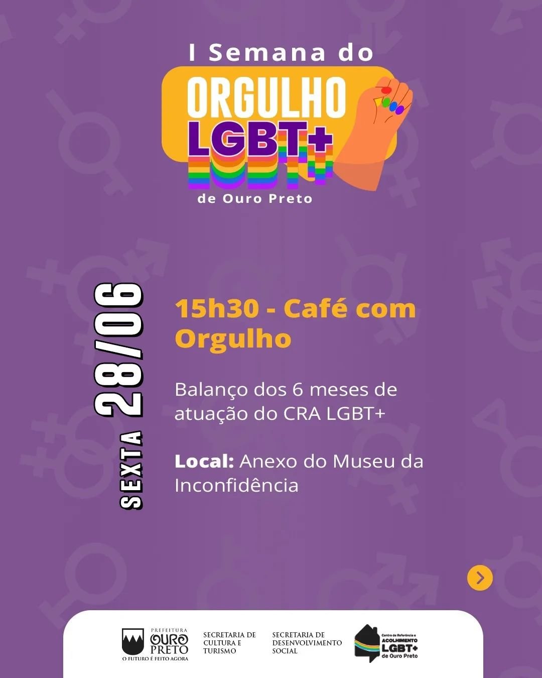 1ª Semana do Orgulho LGBT+