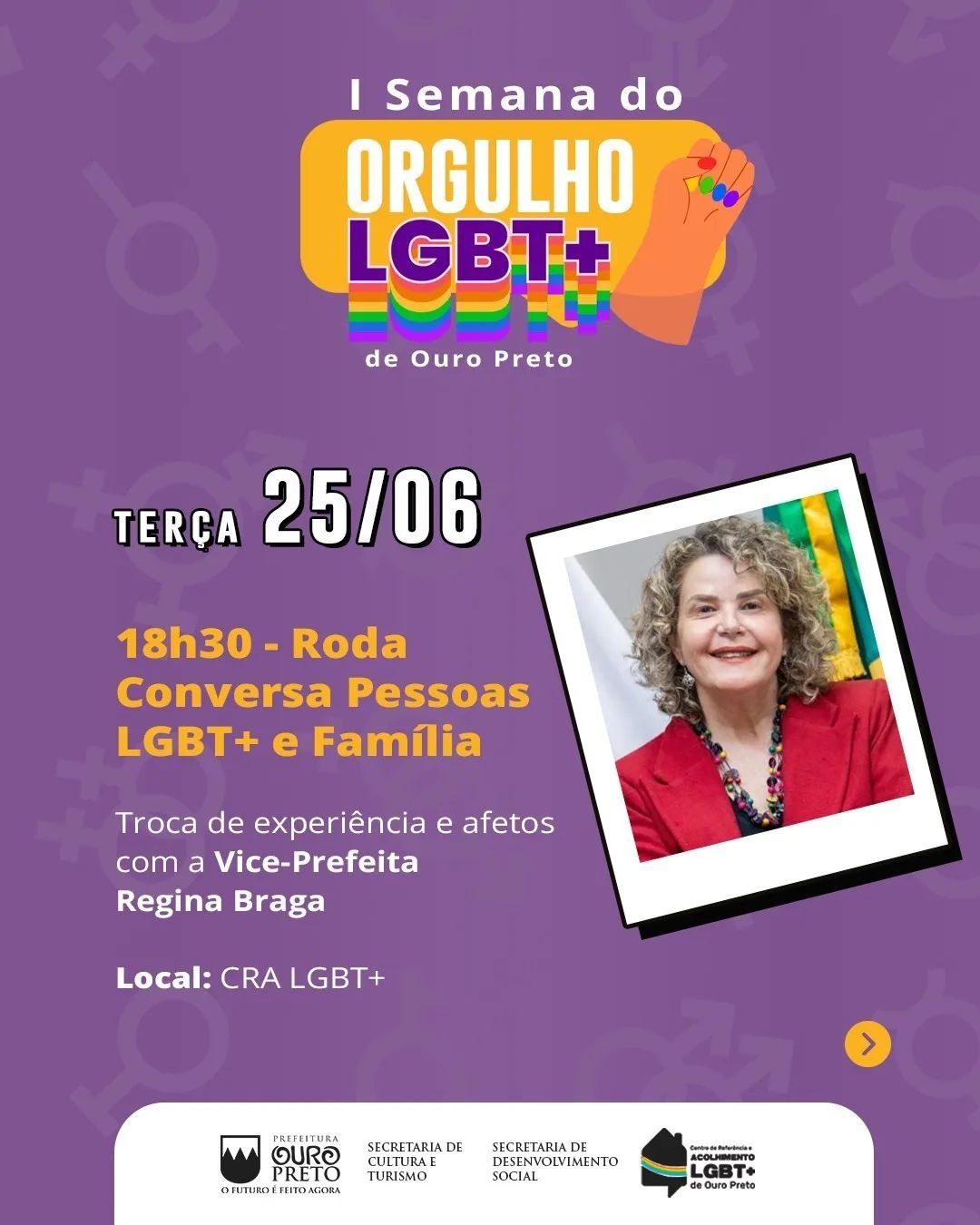 1ª Semana do Orgulho LGBT+