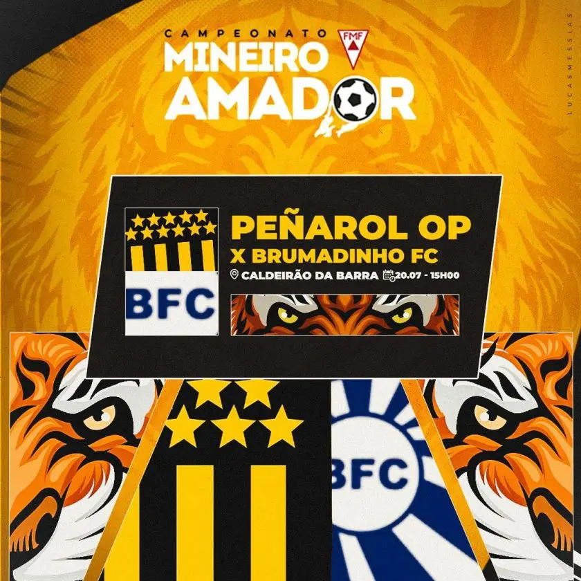 Peñarol de Ouro Preto disputa vaga nas quartas de final do Mineiro Amador neste sábado (20)