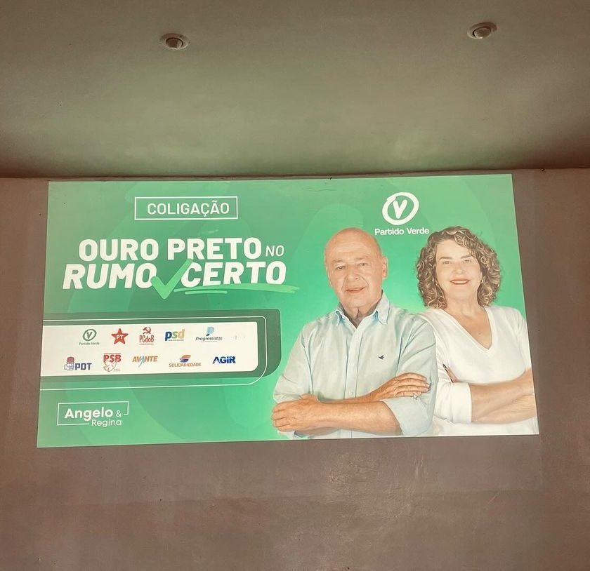 Angelo Oswaldo e Regina Braga confirmam candidatura à reeleição em Ouro Preto