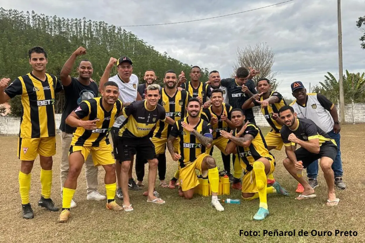 Peñarol de Ouro Preto busca vaga para a final do Campeonato Mineiro Amador