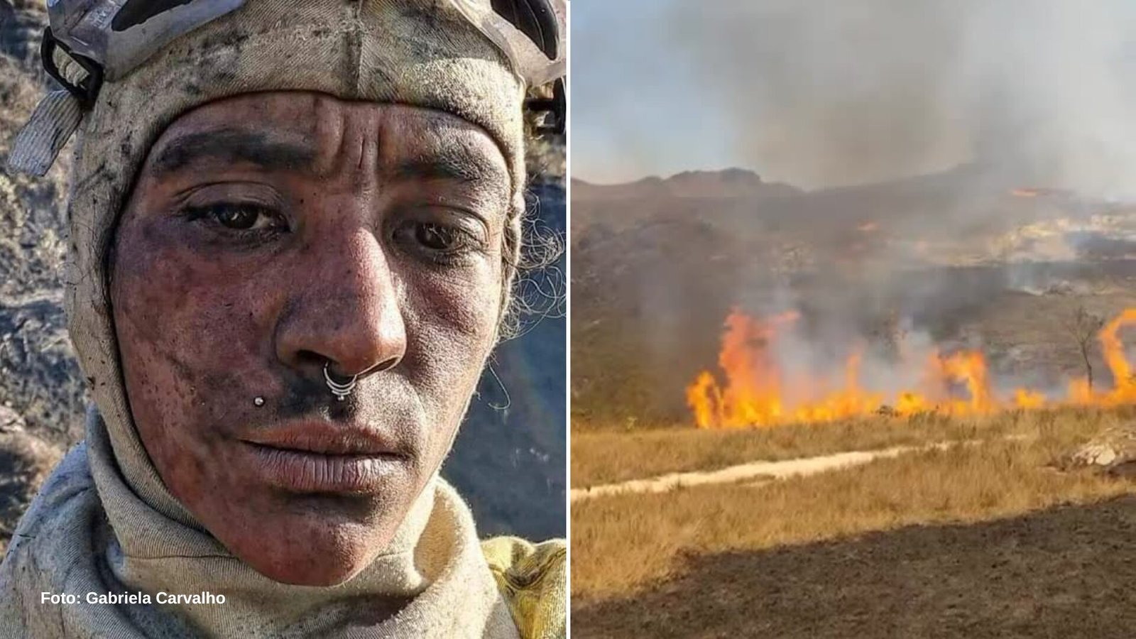 Incêndio no Pico do Itacolomi