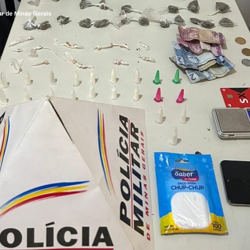 Jovem de 20 anos é preso por posse de drogas em Itabirito