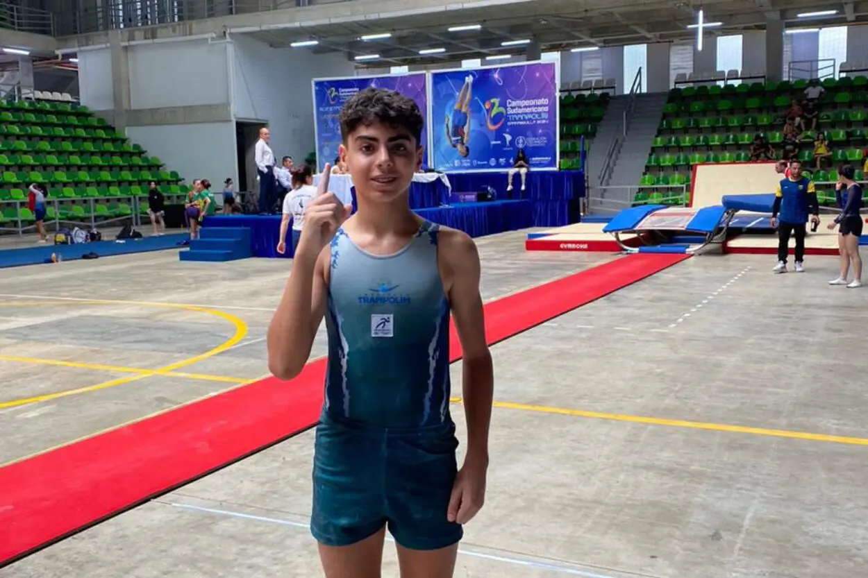 Ginasta de Ouro Preto conquista medalha de ouro na Copa Sul-Americana da Colômbia