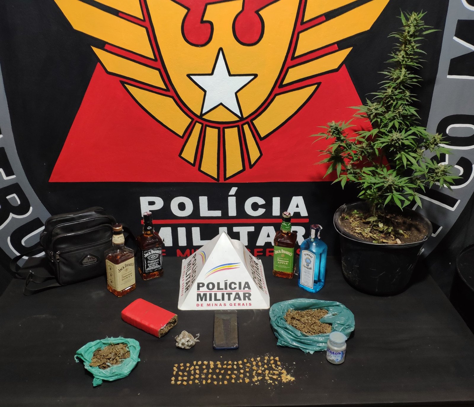 Ouro Preto: jovem é preso suspeito de tráfico de drogas no Pocinho