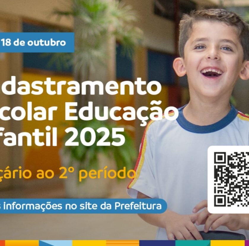 Prazo para cadastramento escolar na educação infantil de Itabirito se encerra amanhã