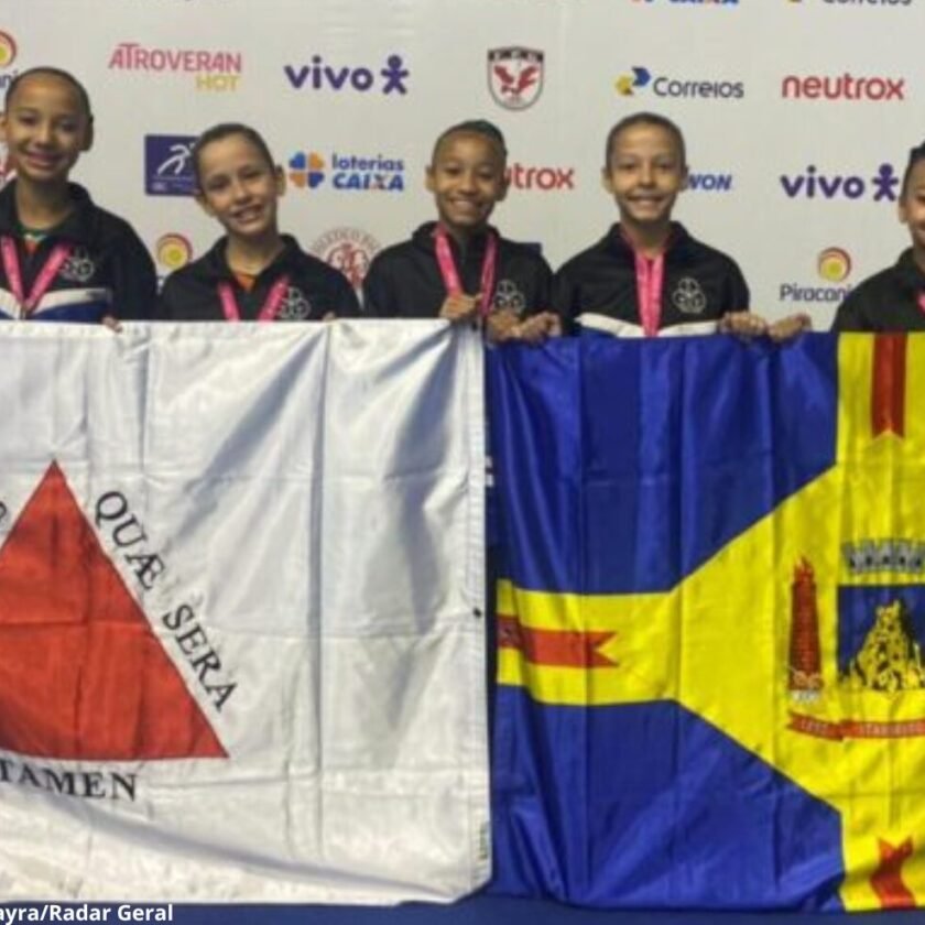 Atletas de Itabirito sobem ao pódio no Campeonato Nacional de Ginástica de Trampolim