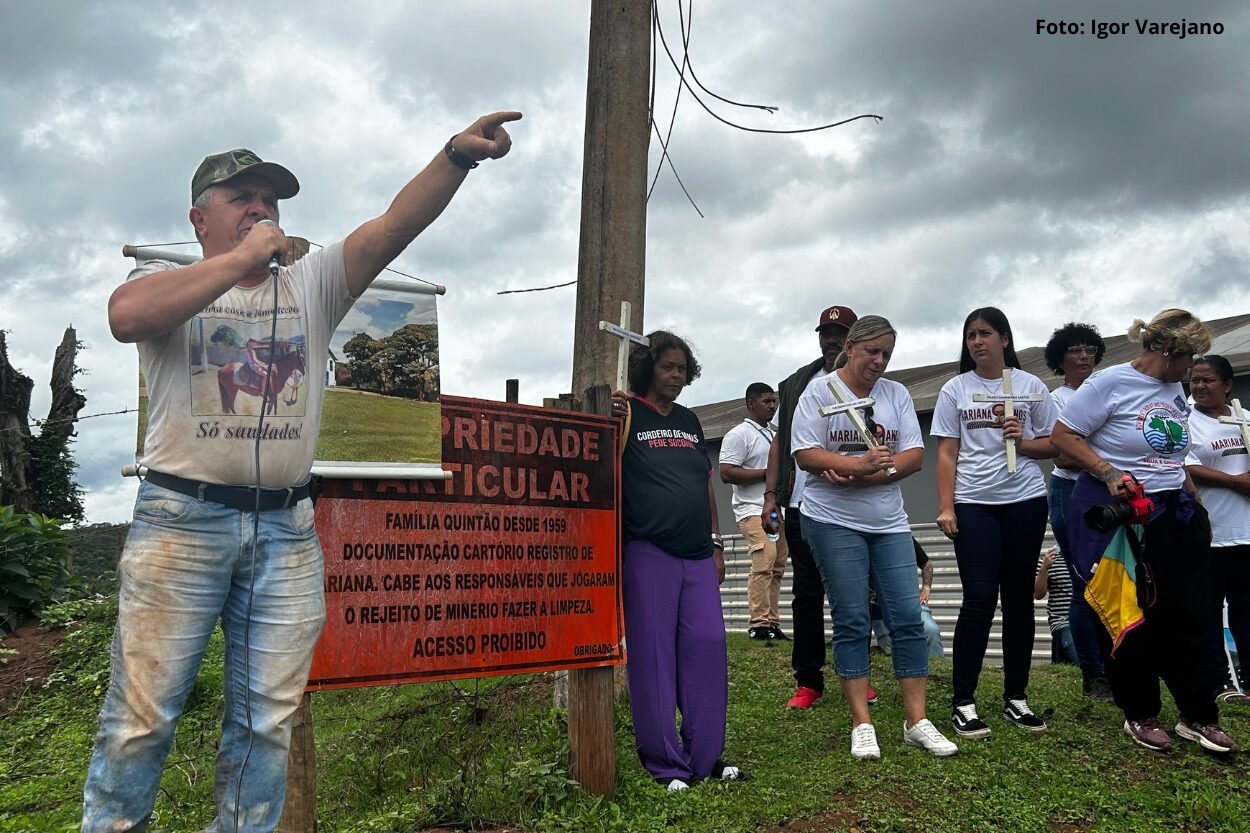 Em Bento Rodrigues, atingidos criticam repactuação de Mariana