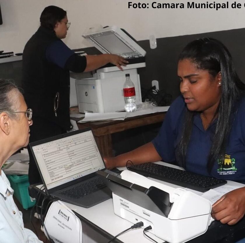 Câmara de Ouro Preto promove a confecção de 40 carteiras de identidade na Bauxita