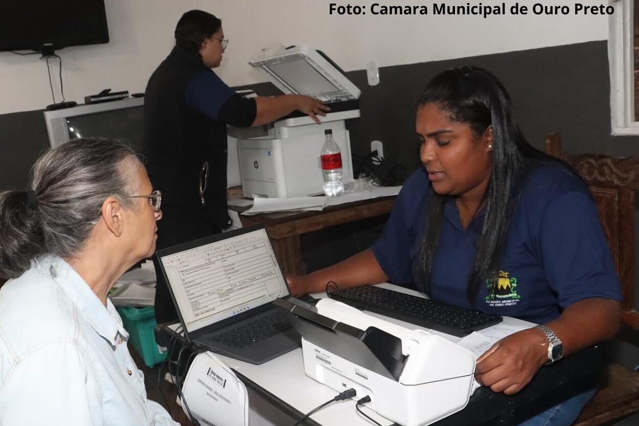 Câmara de Ouro Preto promove a confecção de 40 carteiras de identidade na Bauxita