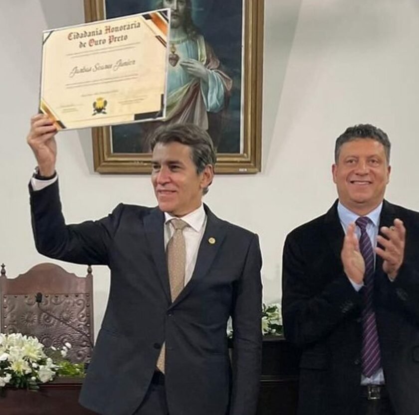 Procurador Geral de Minas Gerais recebe cidadania honorária de Ouro Preto