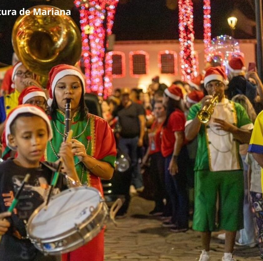 Natal de Luz de Mariana tem programação especial neste final de semana