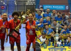 Águia e Meia Boca Júnior são campeões da Copa Mariana de Futsal