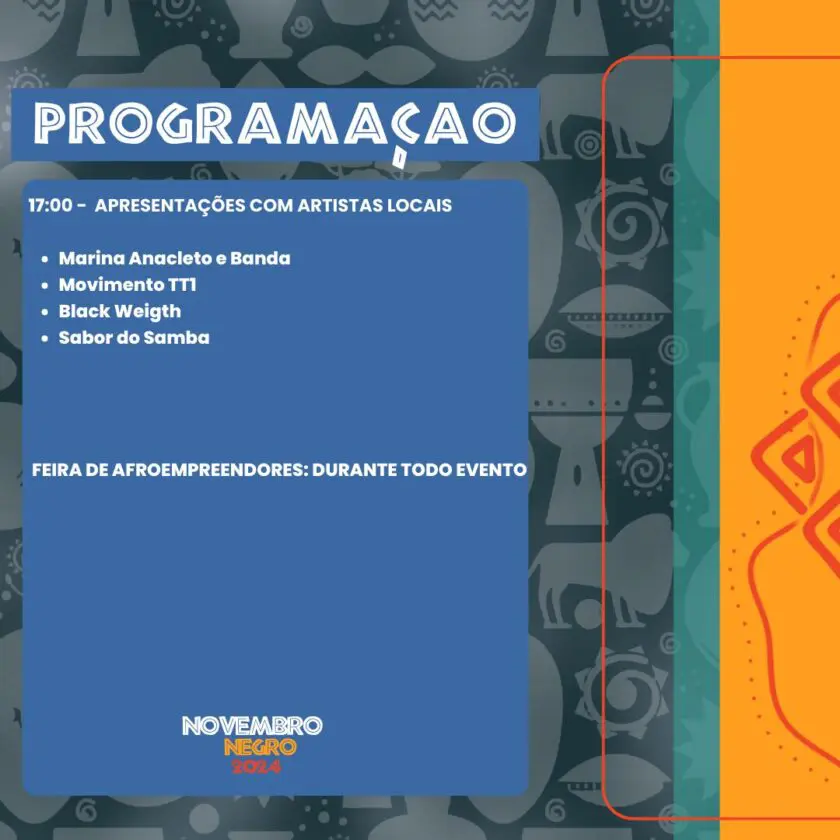 Movimento Negro de Mariana celebra Dia da Consciência Negra com tradições e música